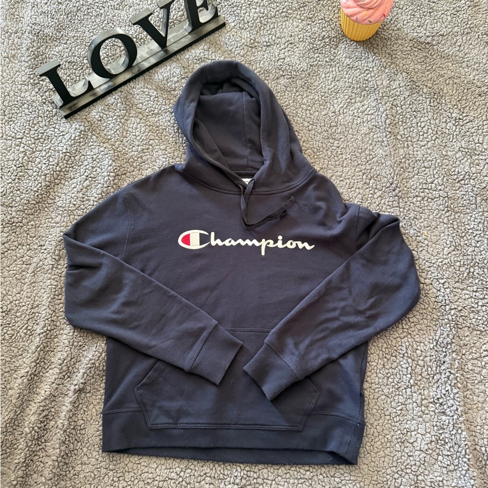 Champion Navy Hoodie